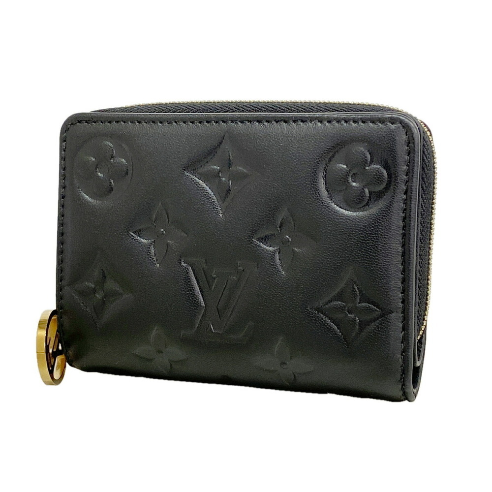 Louis Vuitton Monogram Portefeuille Lou Wallet M81599 Noir (Women's)